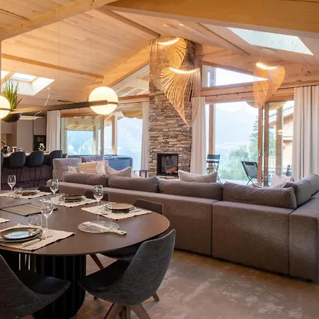 Chalet Eteila Vue Incroyable ! 10 Min De Megève