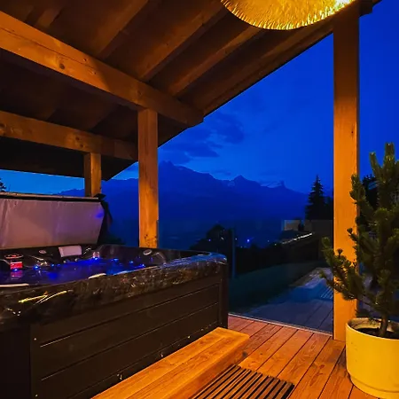 Eteila Vue Incroyable ! 10 Min De Megève *